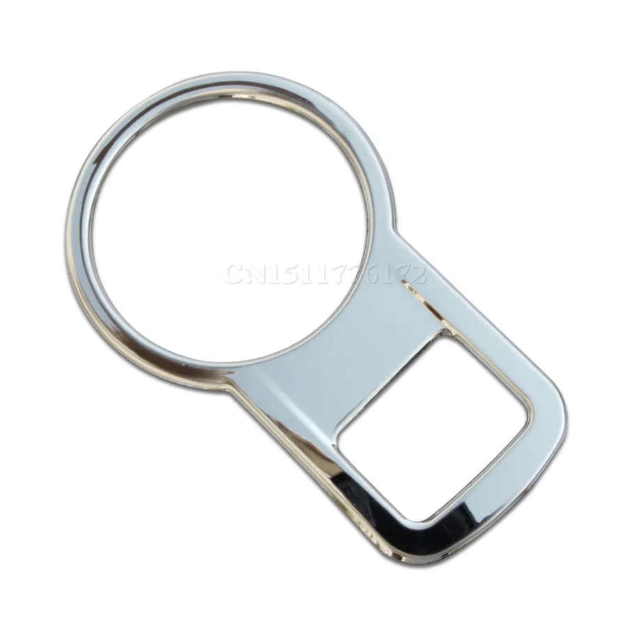 Высокое качество! Украшение для переключателя фар из нержавеющей стали наклейка