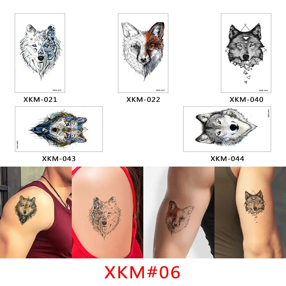 5SetXKM 06 Glaryyears 5 шт./компл. временная татуировка Стикеры Горячая Поддельные татуировки цветы флеш-тату Водонепроницаемый небольшой боди-арт Для мужчин Для женщин 9 видов конструкций - Цвет: 5SetXKM 06