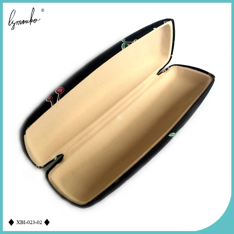 Lymouko хорошее качество цветочный Твердый чехол из искусственной кожи для очков