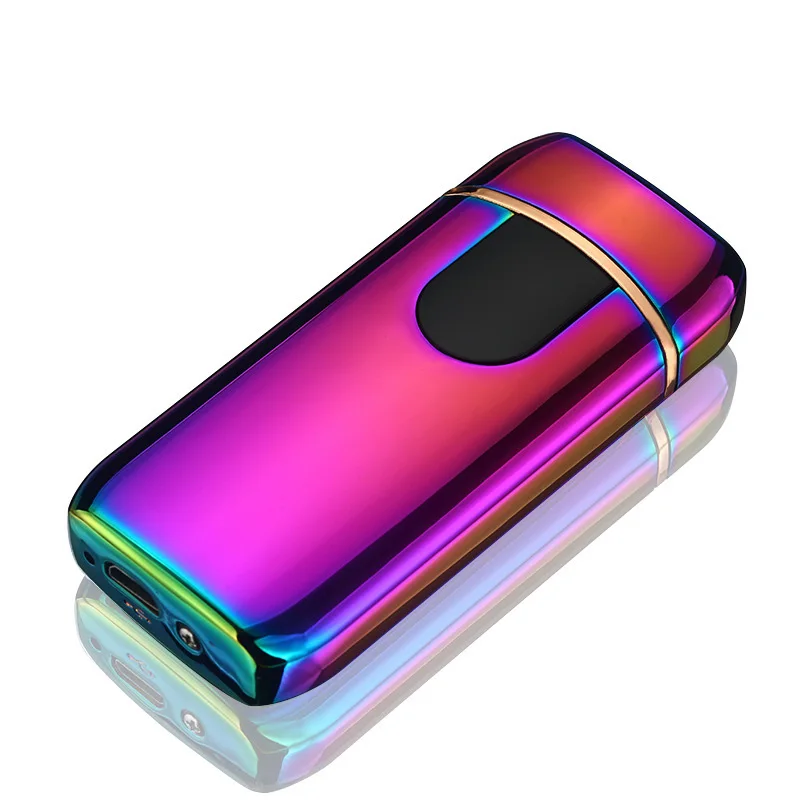 Сенсорная электрическая зажигалка двойная дуга USB Электронная плазменная