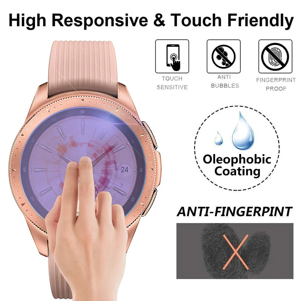 3 шт. защитное закаленное стекло для Samsung Galaxy Watch 42 мм|Защита экрана| |
