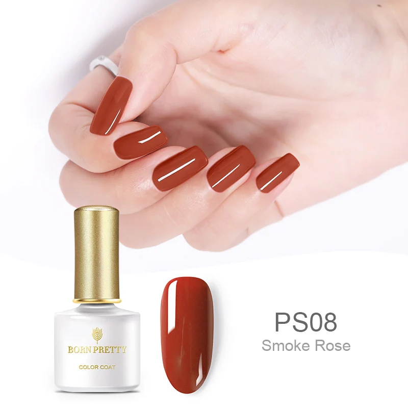 BP-PS08 Серия BORN PRETTY Pumpkin гель для ногтей 6 мл Желтый Оранжевый чистый цвет ногтей отмачиваемый УФ Гель-лак для ногтей лак для осени - Цвет: BP-PS08