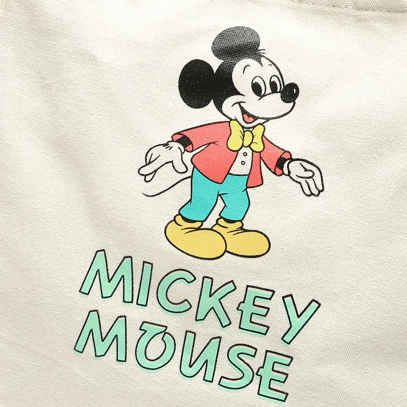 Disney Микки Маус леди пеленки мешок мультфильм плеча вместительная сумка хозяйственная сумка-тоут для досуга Женские подарок Посланник Симпатичные