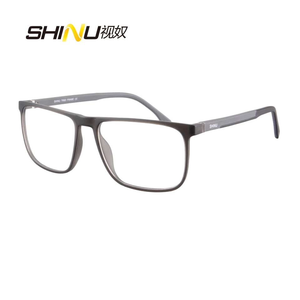 Männer der Multifokale Progressive Lesebrille Volle TR90 Rahmen Dioptrien Brillen Presbyopie Brillen Können Sehen In Der Nähe Von Weit Brille