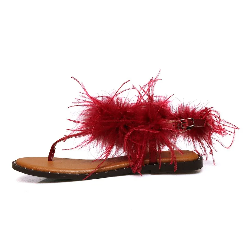 Tuyoki/сандалии на плоской подошве Женские Летние вьетнамки Цветные Вьетнамки