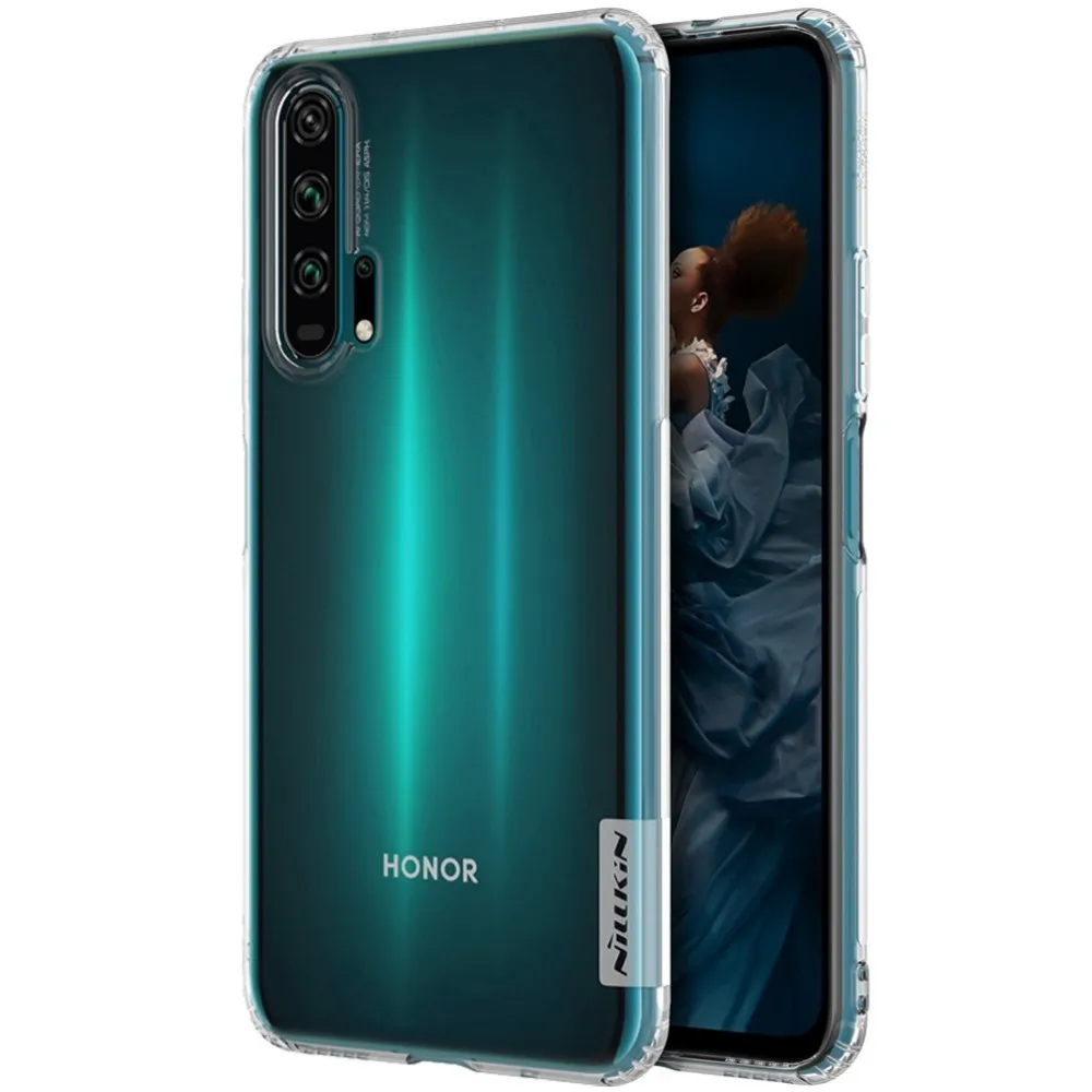 Для Huawei Honor 20 чехол Nillkin прозрачный мягкий для телефона из силикона/ТПУ задняя