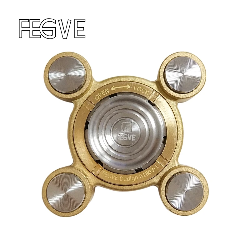 FEGVE Летающий воздух Тигр пальцы Спиннер металлический ручной на палец EDC