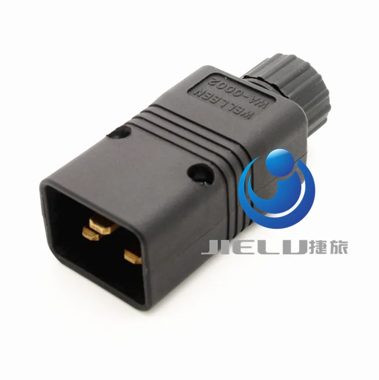 50 шт. UPS Мощность IEC мужской C20 Plug кабель штекер Rewirable 16A/250 В|Электрические розетки| |