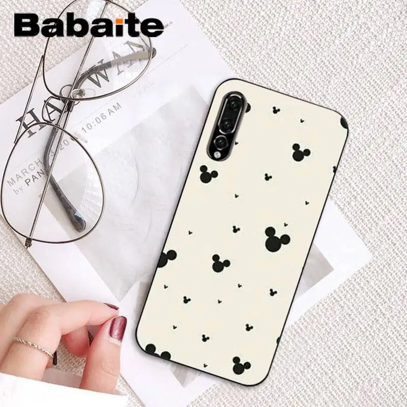 Babaite уши Микки Мауса ТПУ Мягкий силиконовый чехол для телефона для huawei P10 Plus Mate10 Mate20 Pro 10Lite P20 Pro Honor10 View 10