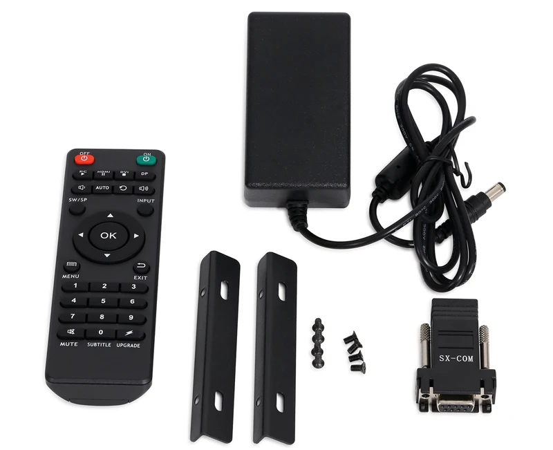 4 канала видео настенный контроллер HDMI видео процессор 2x2 с HDMI VGA DVI USB вход