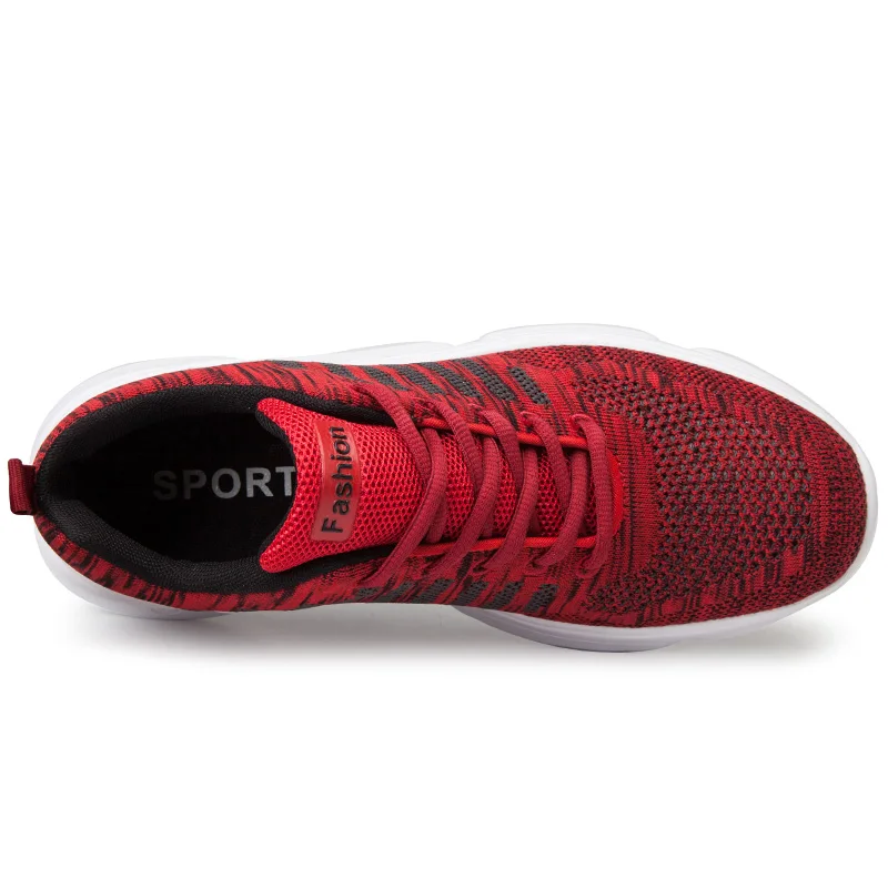 Мужские дышащие кроссовки Hemmyi Zapatos De Hombre Flyknit повседневная обувь с мягкой