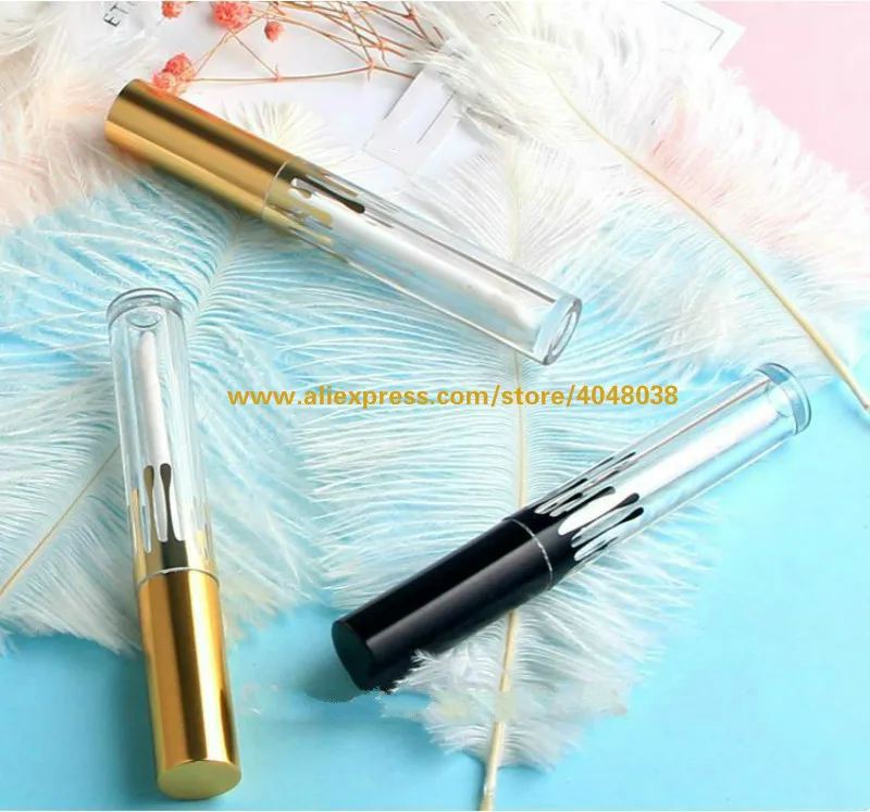 50pcs/lot 4ML New Arrival Empty Lip Gloss Tube DIY Plastic Elegant Liquid Lipstick Bottle High Class Packing Container | Красота и