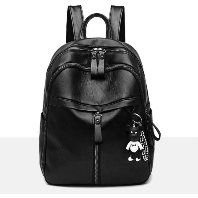 

On Sale Women Ladies PU Leather Kawaii Small Backpacks for Teenage Girls Female School Shoulder Bag Pack Mochila