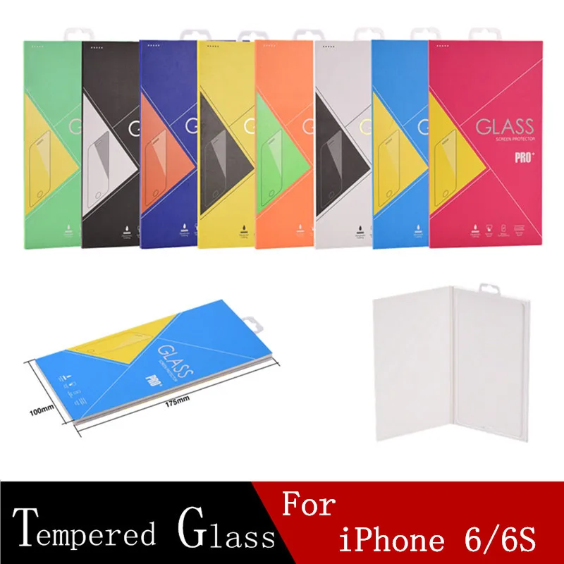 DHL 100 шт смешанные модели лучшее закаленное стекло для iPhone X I6/6S Plus i7 7P i8 8p телефон