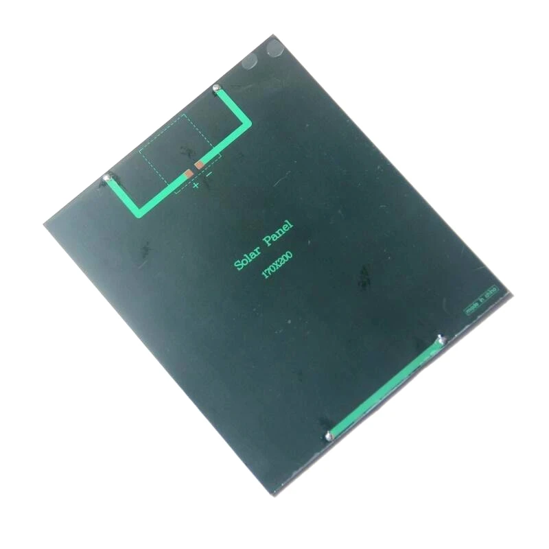 Монокристаллическая солнечная панель BUHESHUI 6 вт в для самостоятельной сборки 20*170*3