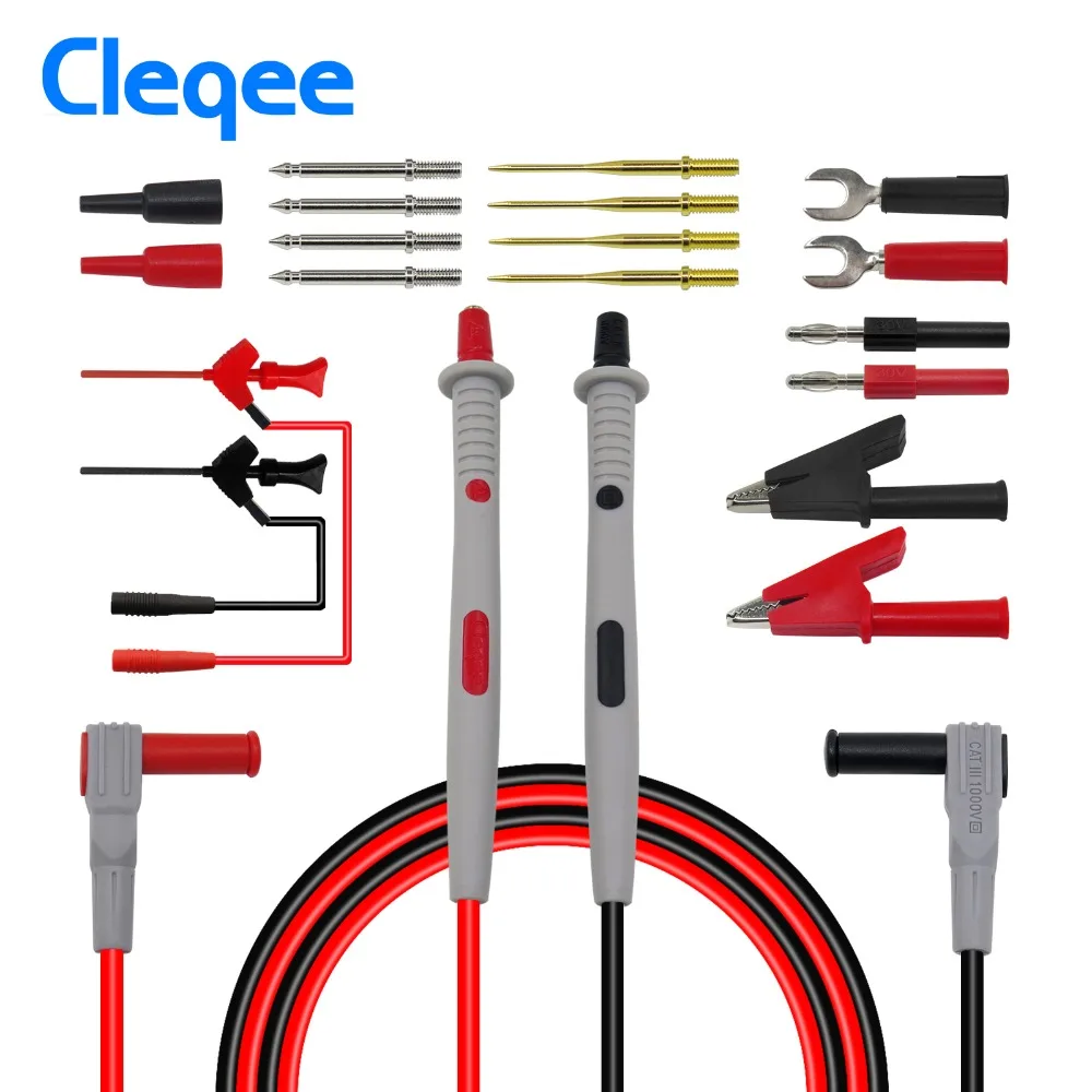 Cleqee P1260D Многофункциональный тестовый свинцовый комплект осциллограф зонд