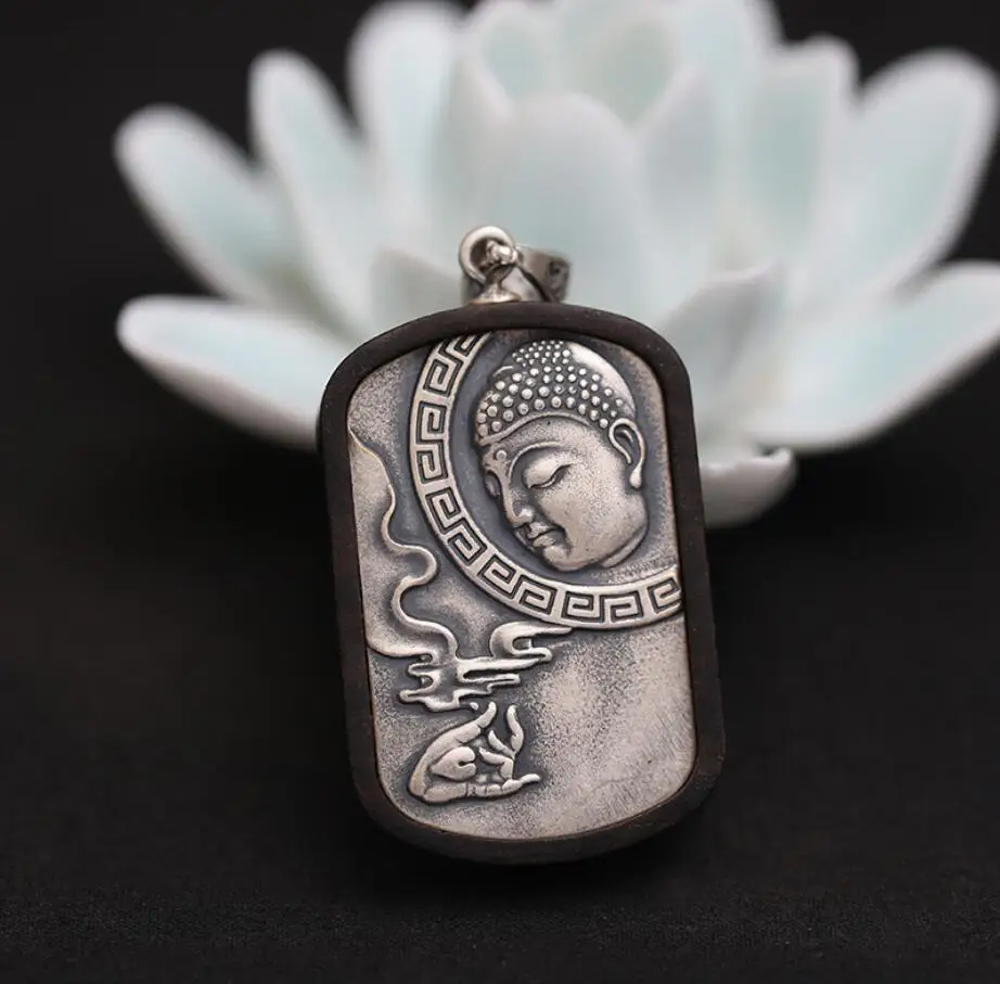 Женская серебряная буддистская драгоценность A2395|jewelry pendant|buddha pendantsilver buddha pendant |