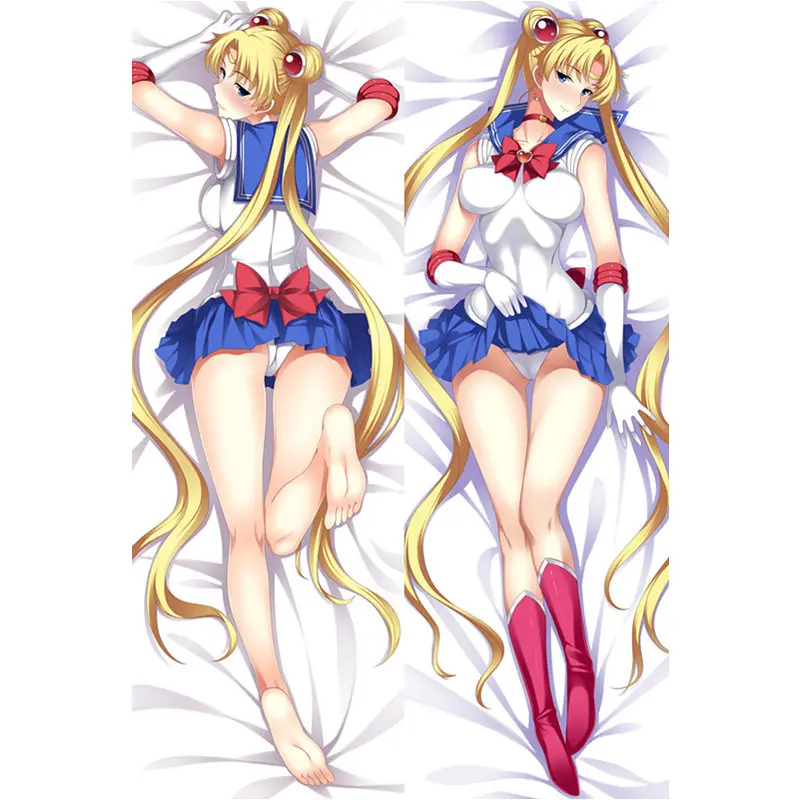 С рисунком из аниме «Сейлор Мун», накидка для подушки, Chibiusa Усаги Цукино Dakimakura Чехол сексуальная девушка 3D двухсторонняя постельные принадлежности обниматься тела Чехол