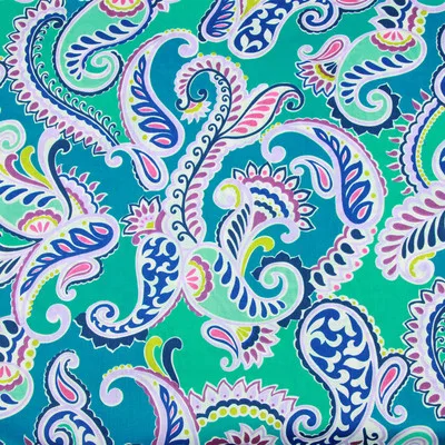 color 12 1 метр хлопок ткань с цветочным принтом ручной работы DIY одежды платье детская одежда хлопок T530 - Цвет: color 12