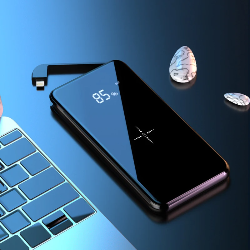 Qi Беспроводное зарядное устройство для iPhone 11 Pro XS Max XR 8 Plus Быстрая Зарядка батарея