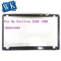 high quality for hp pavilion x360 15 bk 15 6 fhd lcd led touch screen assembly