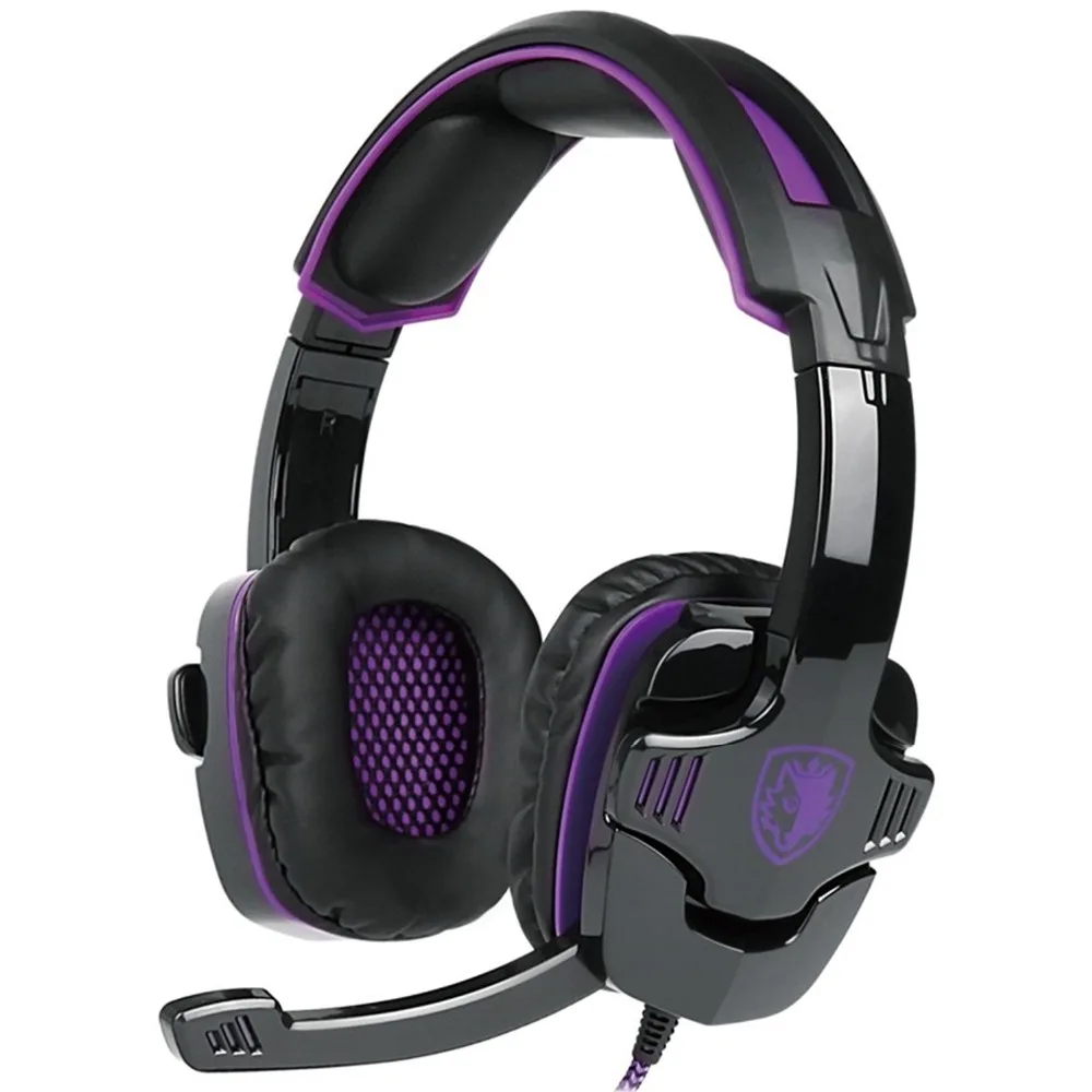 Sades SA-930 шлем PS4 игровые гарнитуры комплект головок проводные наушники с микрофоном для ПК компьютер mobail телефоны