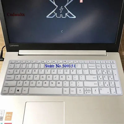 15,6 Обложка клавиатуры для ноутбука Защитная крышка для lenovo 320 320s 520 520s 15 17 для Ideapad 320-17 320s-15 520-15 5000-15 15 ''17'' - Цвет: White