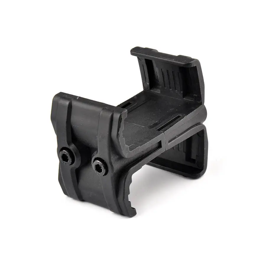 

Outdoor Tactical Airsoft Magazine Parallel Connector Mag Coupler Clip Black Mud Color with Wrench for Hunting Accessories
