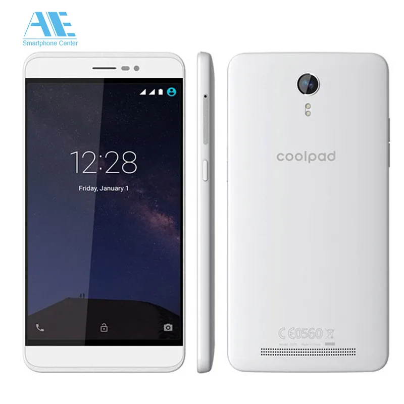 Coolpad порту S MTK6735P Quad coreandroid 5.1 2000 мАч 8MP Cam мобильный телефон 5.0 &quotсмартфон 1 г