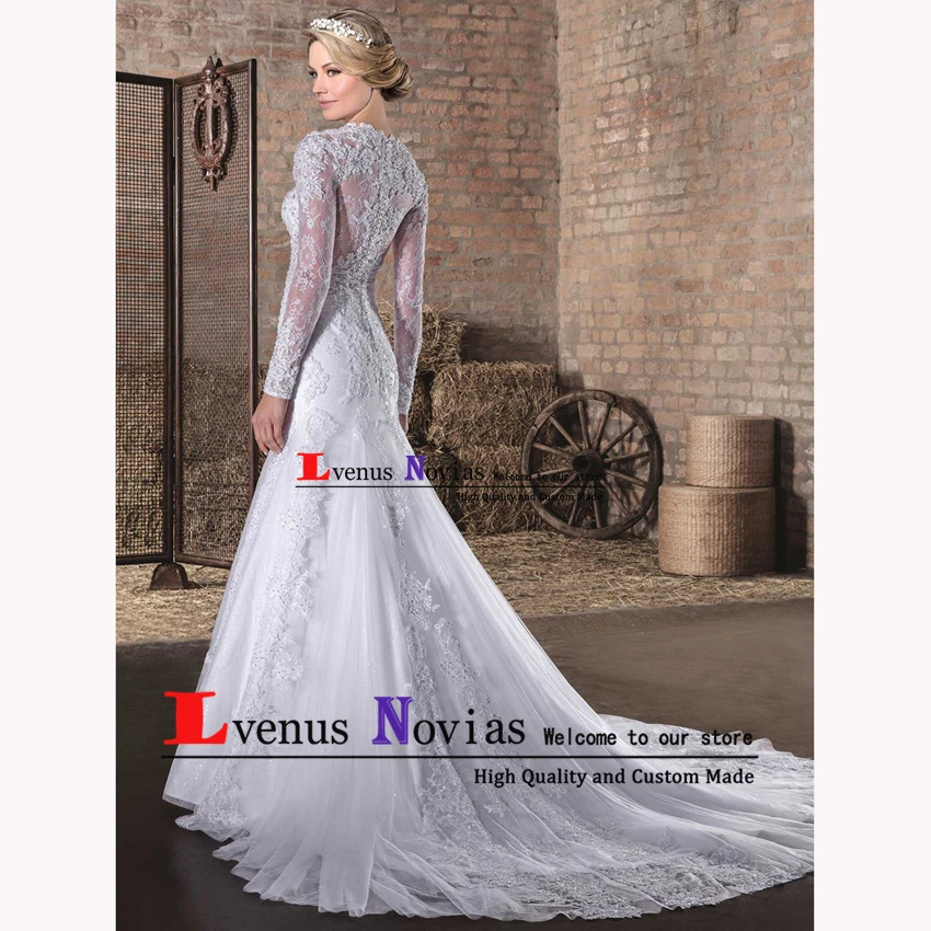 Vestido de noiva sereia сексуальные платья невесты роскошное кружевное платье с жемчугом и