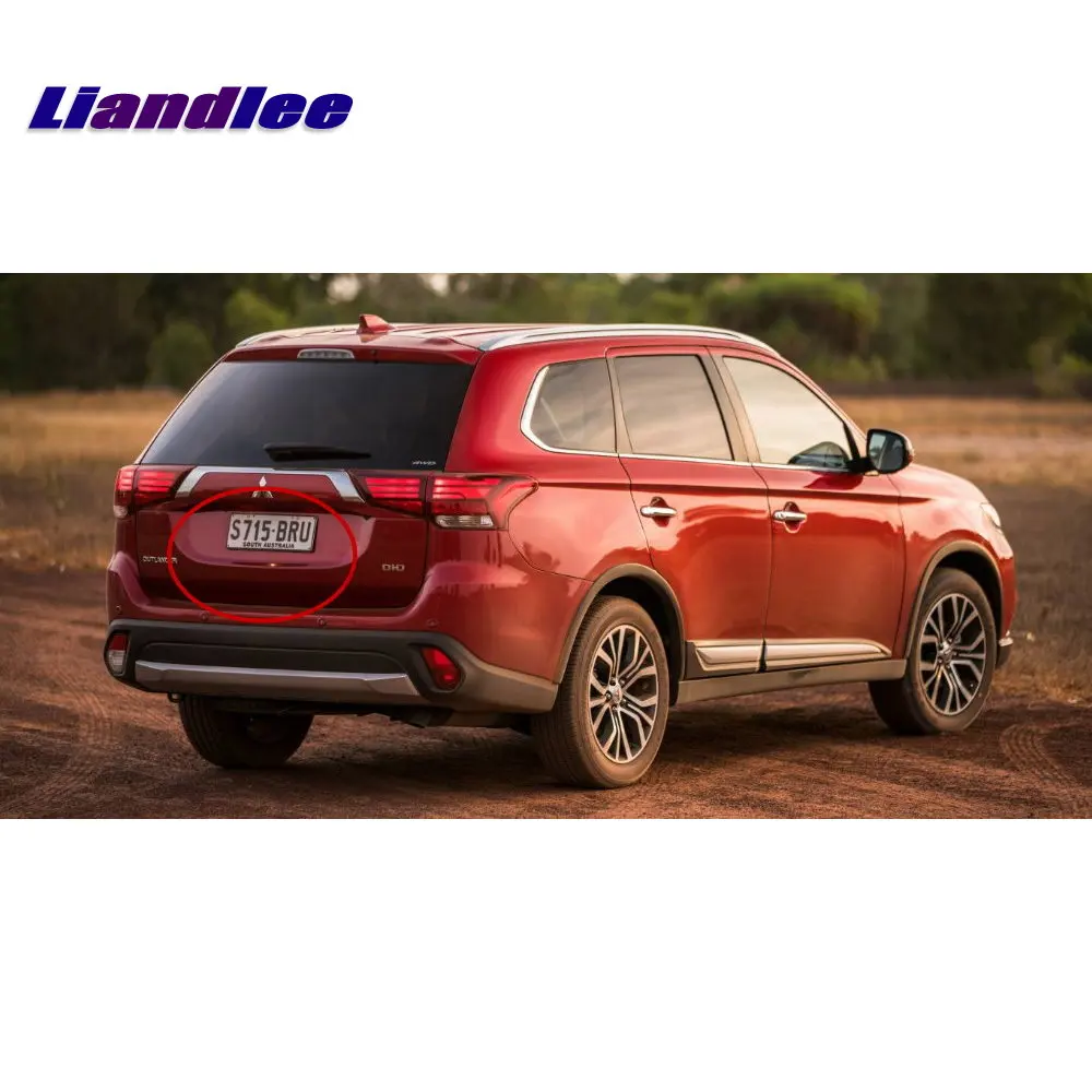 Автомобильная камера заднего вида Liandlee для Mitsubishi Outlander ES 2018 парковки/Встроенная
