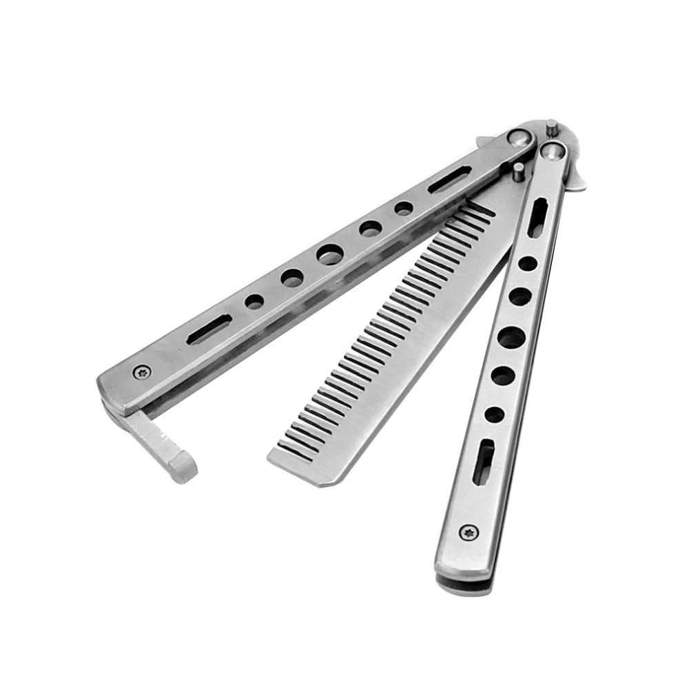 Pro салон Нержавеющая сталь складной Практика Обучение бабочка Balisong Стиль bbbb