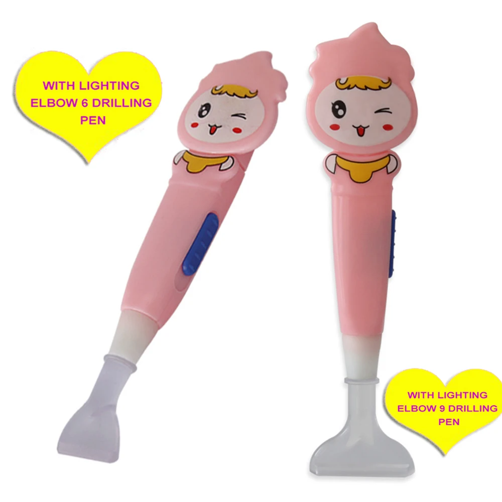 Алмазная живопись инструмент точка сверла ручка с легким яснее легко