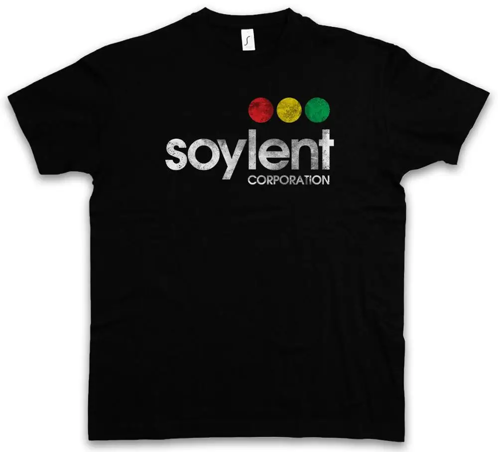 Soylent Corporation футболка зеленая компания Знак Логотип 2022 научная фантастика 2019 Новая
