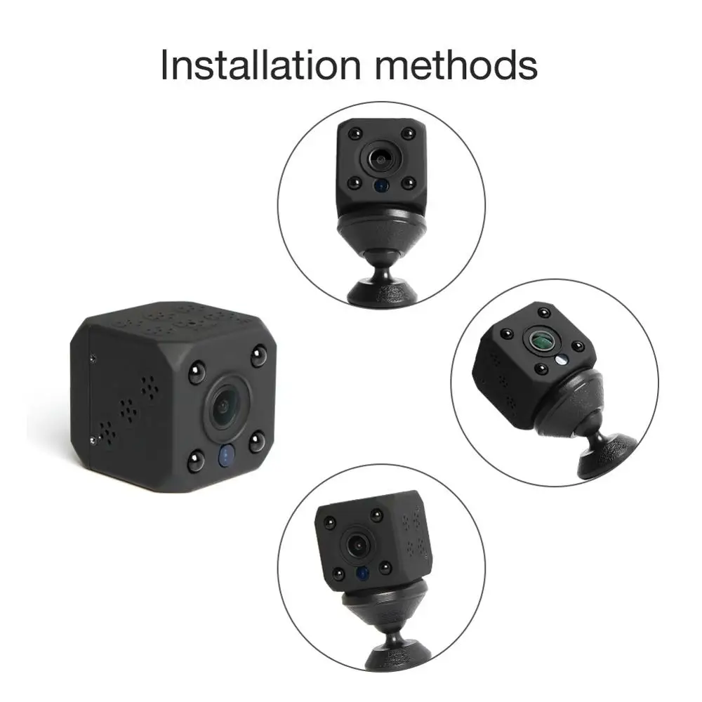 Супер Мини ip камера Wi Fi 1.0MP петля видео рекордер ночное видение встроенный
