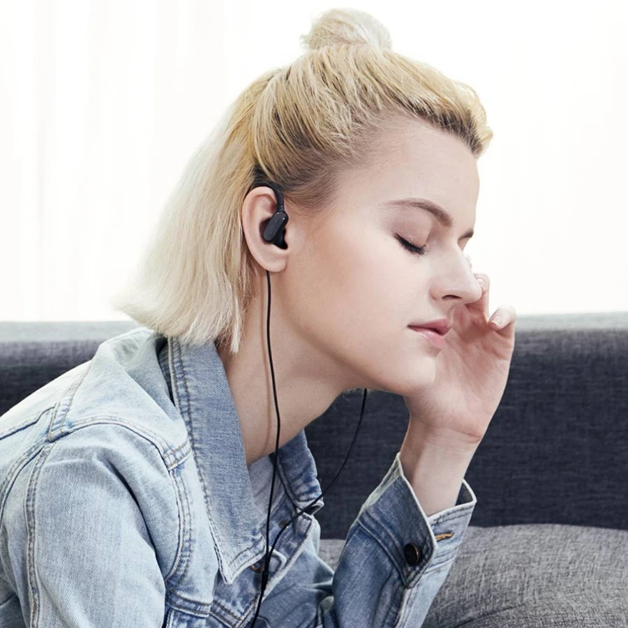 Xiaomi, новые, с одним ушным крючком, скрытый зажим, анти-капля, мини, беспроводные, Bluetooth, музыкальные спортивные наушники, IP4X, водонепроницаемые наушники, микрофон