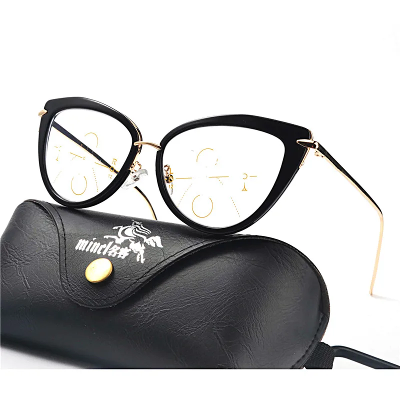 Очки для чтения с прогрессивными многофокальными линзами Cat женские ближнего и