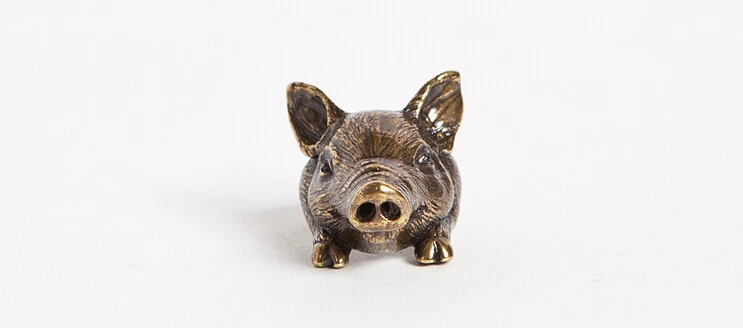 Wholesale Unique Handmade Boho Chic Retro Pig Ring Female and Male Pet Lovers Gift Idea-- 12pcs/lot | Украшения и аксессуары