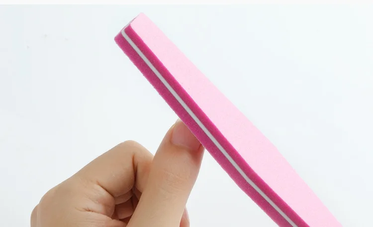 Лак для ногтей Губка Алмазная Водонепроницаемая губка заточенная песок лак