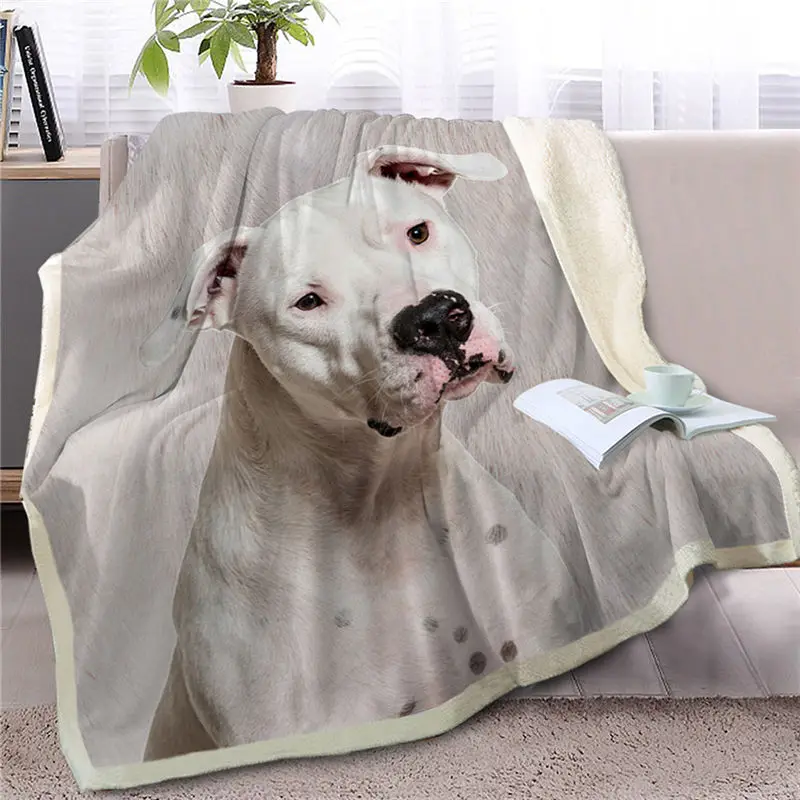 Dog 2 Blesslighting Papillon покрывало для собак, покрывало на кровать, диван, 3D животное, шерпа, Флисовое одеяло, белые покрывала для домашних животных, пушистое тонкое одеяло 150x200 - Цвет: Dog 2