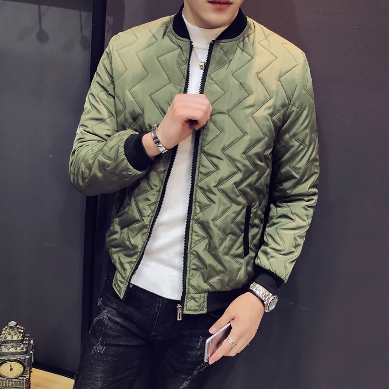 2018 Новые Модные Простые бейсбол воротник короткая куртка пальто осенние и зимние