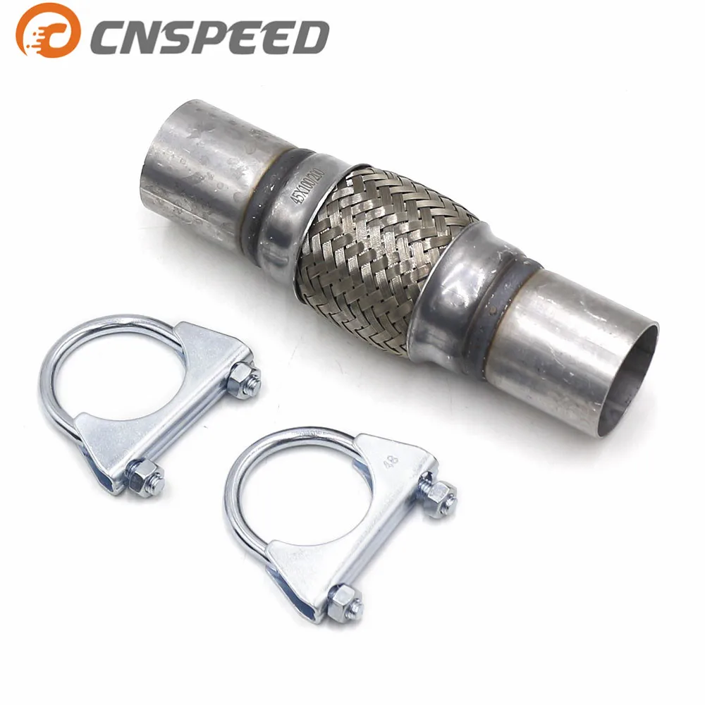 CNSPEED 1 75 &quotx 4'' x 8 &quotнержавеющая сталь автомобильная выхлопная труба гибкая с