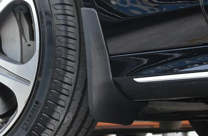 4 шт. Брызговики для Mercedes Benz W213 E200 E220 E300 E350 E класс Спорт(большой логотип спереди