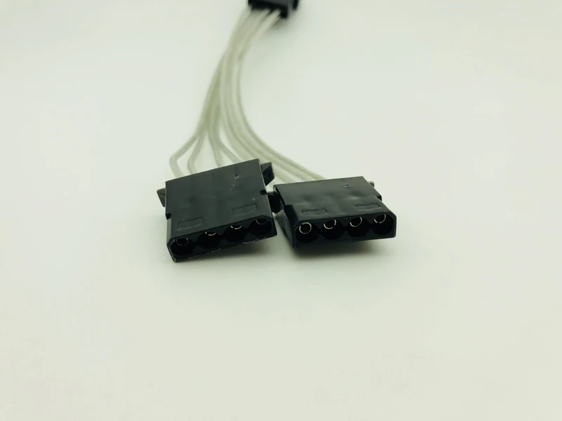 5 шт. 4 контактный штекер на 2 порта Molex IDE разъем питания Y образный сплиттер
