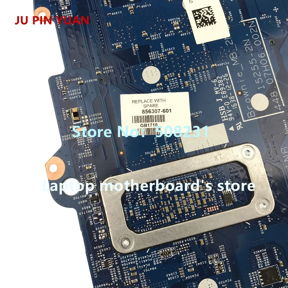 Ju pin yuan 856307-601 448.07H05.002N материнская плата для hp ENVY X360 15-AR 15Z-AR M6-AR Материнская плата ноутбука FX-9800P полностью протестирована