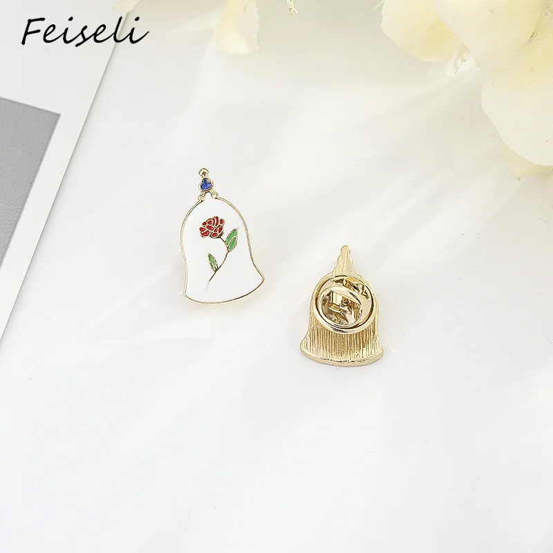 Женская брошь в форме головы птицы Feiseli Queen Princesses высокое качество воротник