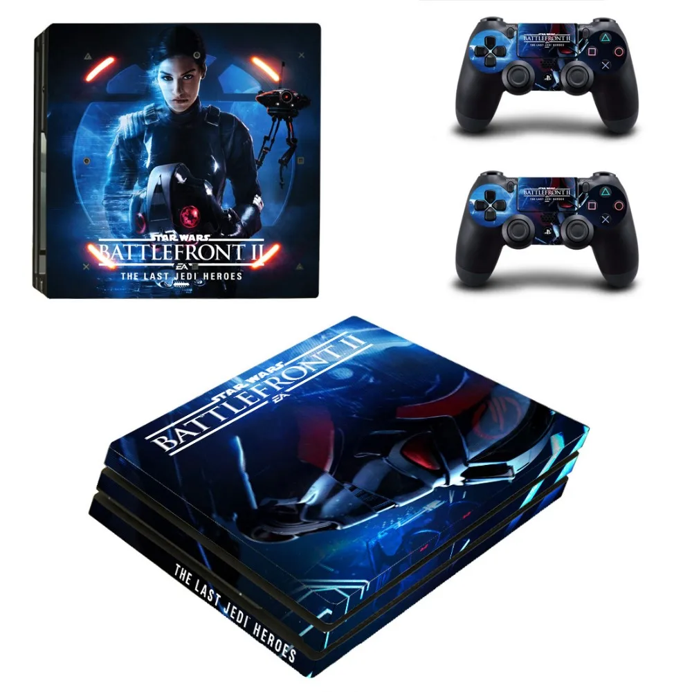 Горячая PS4 PRO наклейки на кожу Звездные войны Play station 4 Pro контроллер консоль игра