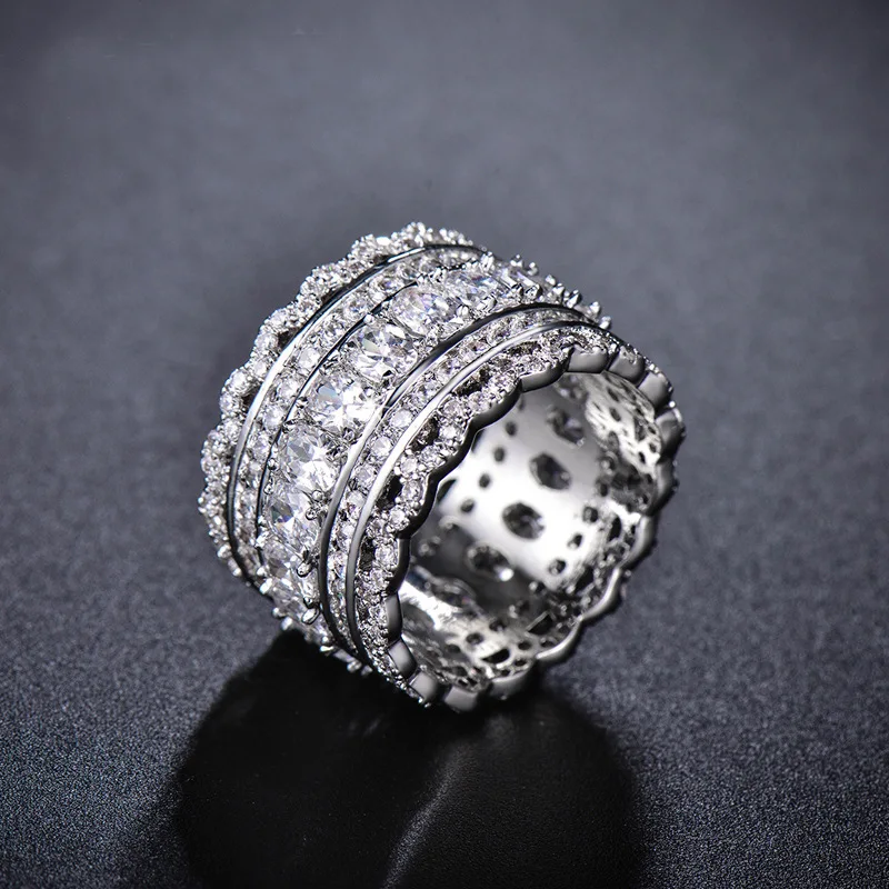 2021 новый кристалл из австрийских изысканного кружева полые серебристого цветов