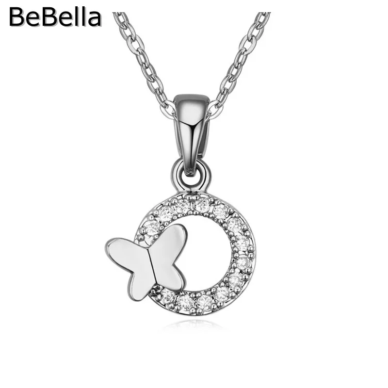 Ожерелье BeBella с подвеской бабочкой изготовлено из высококачественного