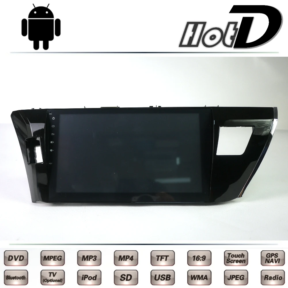Для TOYOTA Corolla Левин Axio Fielder 2013 2014 2015 2016 Автомобильный мультимедийный DVD плеер gps